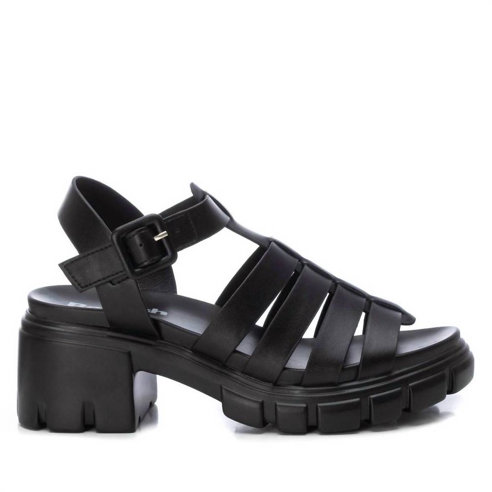 NEW XTI women's sandals in black